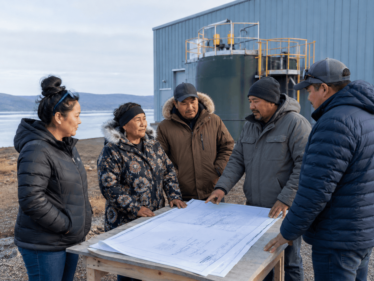 Indigenous community infrastructure service support